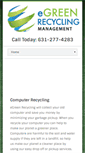 Mobile Screenshot of egreenrecyclingmanagement.com